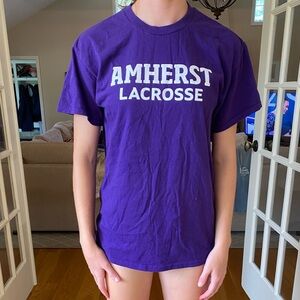 Amherst College Lacrosse Athletic Tee